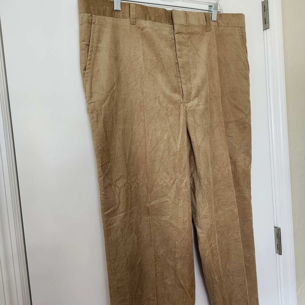 Vintage Tan Brown Corduroy Pants Size 40X32 - Picture 2 of 12